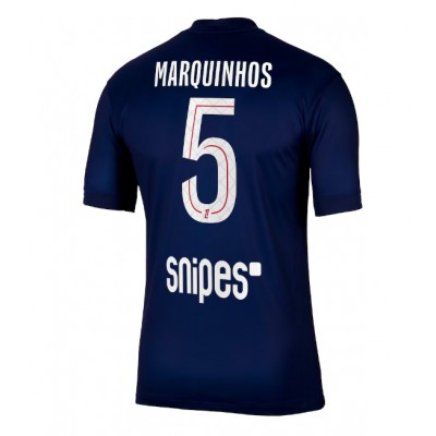 Paris Saint-Germain Marquinhos #5 Kotipaita 2025-26 Lyhythihainen Paris Saint-Germain Marquinhos #5 Kotipaita 2025-26 Lyhythihainen